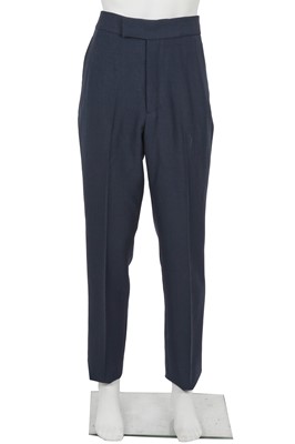 Lot 302 - A Dior Homme by Kim Jones navy blue wool suit, Autumn-Winter 2019-20