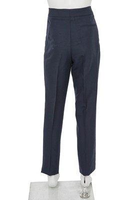 Lot 302 - A Dior Homme by Kim Jones navy blue wool suit, Autumn-Winter 2019-20