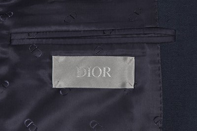 Lot 302 - A Dior Homme by Kim Jones navy blue wool suit, Autumn-Winter 2019-20