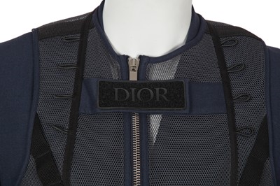 Lot 302 - A Dior Homme by Kim Jones navy blue wool suit, Autumn-Winter 2019-20