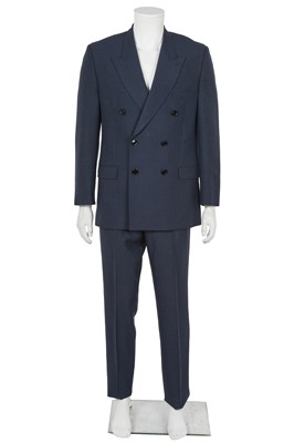 Lot 302 - A Dior Homme by Kim Jones navy blue wool suit, Autumn-Winter 2019-20