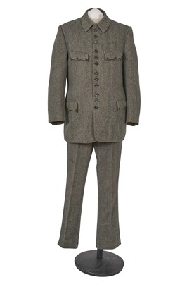 Lot 575 - A rare and interesting Suffolk Horseman's suit, 1971
