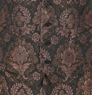 Lot 303 - A Dolce & Gabbana men's brocaded lurex three-piece-suit, circa 2019