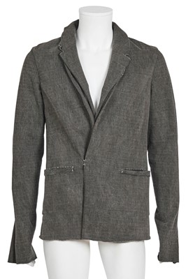 Lot 445 - An M.A+ by Maurizio Amadei men's grey cotton jersey blazer, 2010s