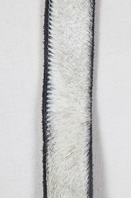 Lot 388 - Two Carol Christian Poell men's leather belts, 2000s