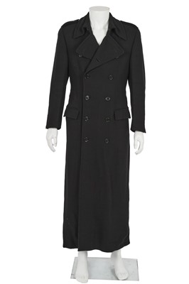 Lot 306 - A Gucci by Tom Ford men's black wool-blend coat, late 1990s-early 2000s