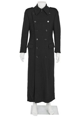 Lot 306 - A Gucci by Tom Ford men's black wool-blend coat, late 1990s-early 2000s