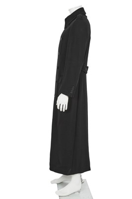 Lot 306 - A Gucci by Tom Ford men's black wool-blend coat, late 1990s-early 2000s
