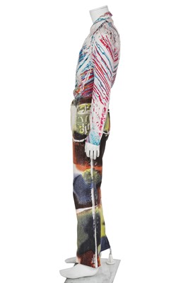 Lot 315 - A Roberto Cavalli men's silk and cotton ensemble, Spring-Summer 2001