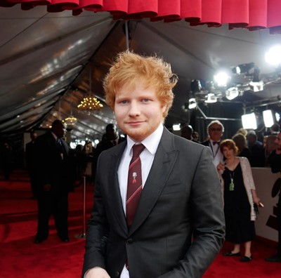 Lot 304 - Ed Sheeran's Gucci by Frida Giannini wool-silk blend blazer, worn at the Grammy Awards in 2014