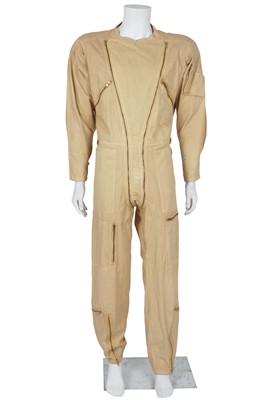 Lot 553 - An Antony Price men's khaki cotton 'Flying Suit', 1983