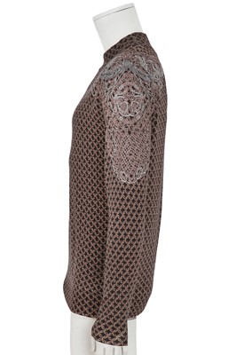 Lot 316 - An Alexander McQueen men's duffle coat and sweater ensemble, 2010-11