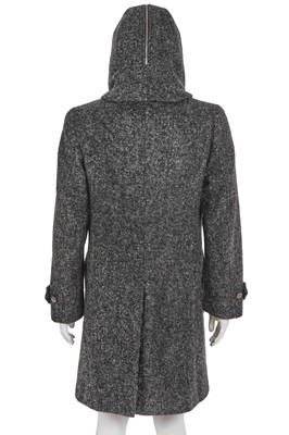 Lot 316 - An Alexander McQueen men's duffle coat and sweater ensemble, 2010-11