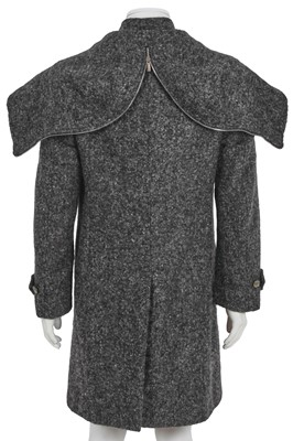 Lot 316 - An Alexander McQueen men's duffle coat and sweater ensemble, 2010-11