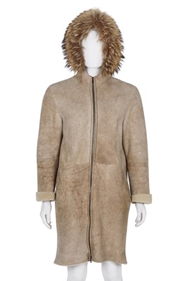 Lot 307 - A Prada men's shearling parka, 2000s