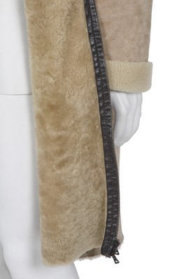 Lot 307 - A Prada men's shearling parka, 2000s