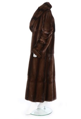 Lot 20 - A fine Fendi brown mink coat, labelled,...