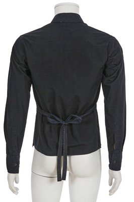 Lot 310 - An Yves Saint Laurent by Hedi Slimane men's black leather Café racer jacket, circa 1999