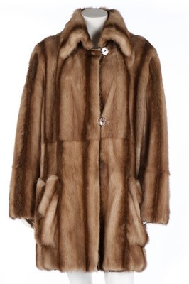 Lot 21 - A Fendi light brown mink coat, probably 1990s,...