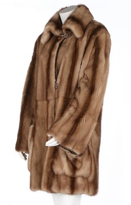Lot 21 - A Fendi light brown mink coat, probably 1990s,...