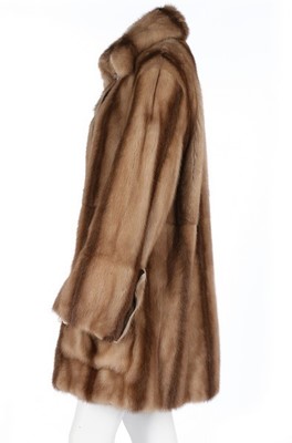 Lot 21 - A Fendi light brown mink coat, probably 1990s,...
