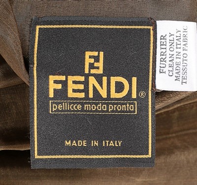 Lot 21 - A Fendi light brown mink coat, probably 1990s,...