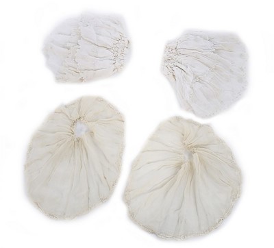 Lot 107 - A group of engageants, 18th and 19th centuries,...