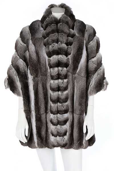 Lot 11 - A Birger Christensen chinchilla fur wrap,...