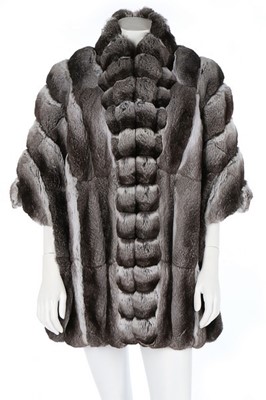 Lot 11 - A Birger Christensen chinchilla fur wrap,...