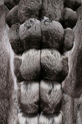 Lot 11 - A Birger Christensen chinchilla fur wrap,...