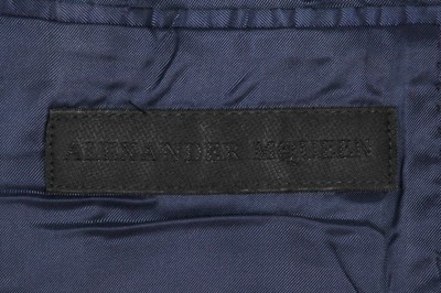 Lot 318 - An Alexander McQueen men's striped silk-blend blazer, 2006