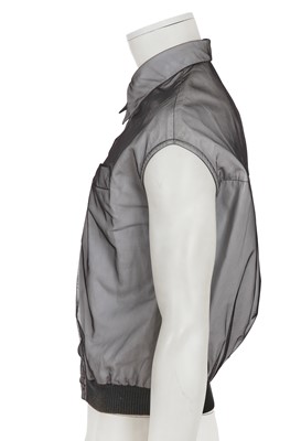 Lot 320 - An Alexander McQueen men's mesh and cotton top, circa 1997-98