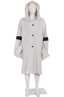 Lot 523 - A BodyMap white cotton jersey coat, circa 1985