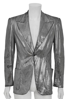 Lot 519 - A rare Stephen Sprouse trompe-l'œil sequin blazer, 1985