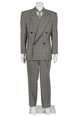 Lot 560 - An Antony Price men's glen plaid wool suit, 1980s