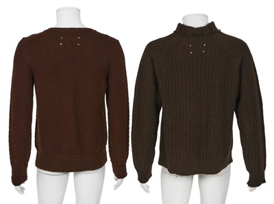 Lot 324 - A group of Maison Martin Margiela men's brown separates, 2000s
