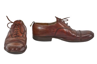 Lot 455 - A pair of Paul Harnden men's brown leather Oxford shoes, 2000s-2010s