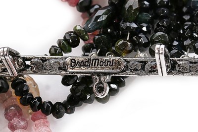 Lot 52 - An Iradj Moini Maasai-inspired tourmaline...