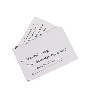 Lot 375 - Princess Diana handwritten note to Victor...