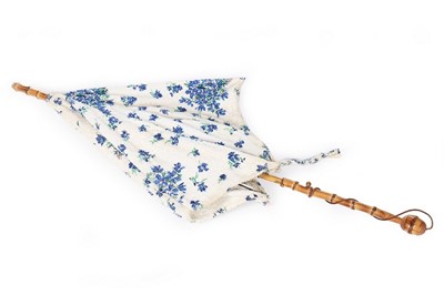 Lot 377 - The Duchess of Windsor's beach parasol,...