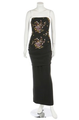 Lot 112 - An Alexander McQueen for Givenchy embroidered...