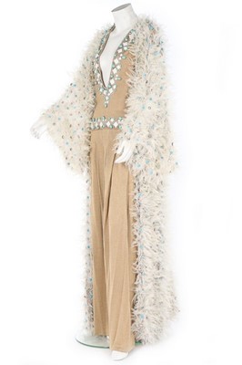 Lot 400 - A Jean-Louis Scherrer by Stephane Rolland gold...