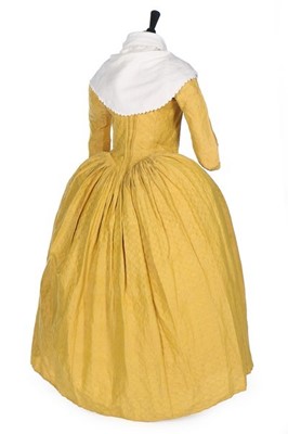 Lot 126 - Two robes à la polonaise, American, 1770s,...