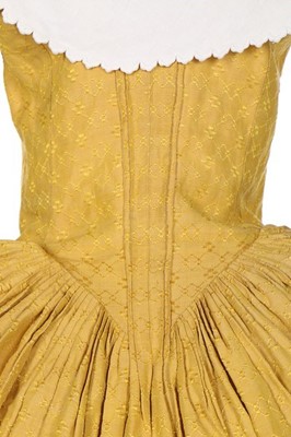 Lot 126 - Two robes à la polonaise, American, 1770s,...