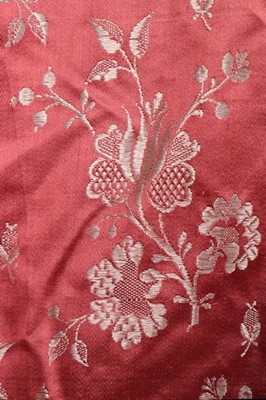 Lot 126 - Two robes à la polonaise, American, 1770s,...