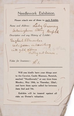 Lot 127 - An embroidered silk grosgrain stomacher, circa...