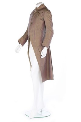 Lot 115 - A gentleman's changeable-silk coat, French,...
