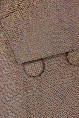 Lot 115 - A gentleman's changeable-silk coat, French,...