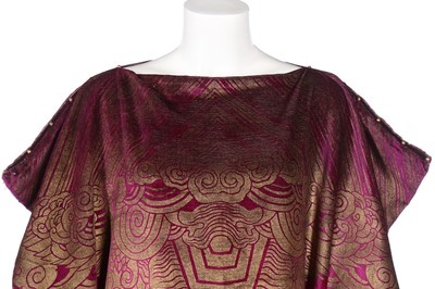 Lot 165 - A Maria Gallenga chinoiserie tabard, mid 1920s,...