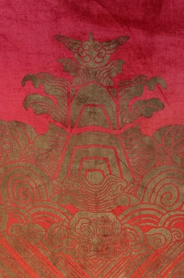 Lot 165 - A Maria Gallenga chinoiserie tabard, mid 1920s,...